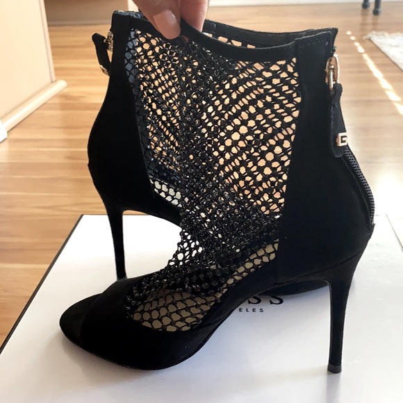 ✨ GUESS black high heels rhinestone shoes - Picture 14 of 14